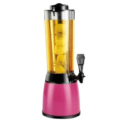 BARRAID Elite Tower/Dispenser/Decanter for Beer/Whisky/Wine Capacity for Party/Home/Bars/Pubs (3000 ml/3 L) (Pink)